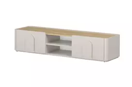 Tv Set Amilio 170 Cm - Cashmere / Oiled Oak / Cashmere Handles