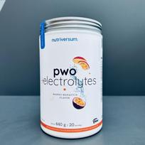 Nutriversum PWO + Electrolytes - 440g Juodieji serbentai