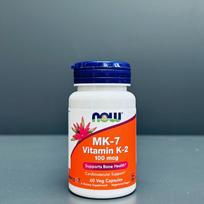 Now Foods Vitamin K-2 (MK7) 100mcg - 60 kaps.