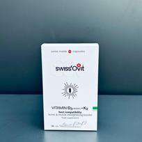Swiss´Ovit Vitamin D3 4000IU + K2 - 30 kaps.
