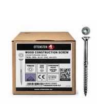 4PRO -Medsraigčiai cinkuoti CR3+ZN su įleidžiama galvute (SK) (4x40–60 mm)  SK4X050-4PRO-AL-500PCS