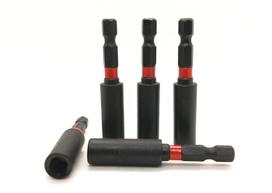 4PRO magnetinis antgalių laikiklio prailgintuvas 60 mm 1/4" HEX, 5 vnt., S2 plienas 4PROTJIBH60