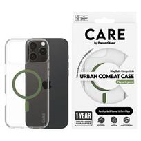 PanzerGlass CARE by Flagship Case iPhone 16 Pro Max 6.9" green/zielony MagSafe 1372