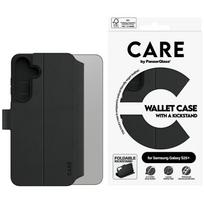 PanzerGlass CARE Case by Feature Wallet Kickstand for Samsung Galaxy S25+ black