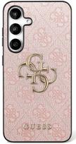 GUESS Big 4G Classic Logo Case for Samsung Galaxy S25 FE, pink