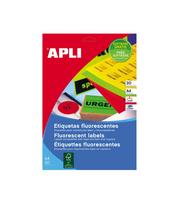 Lipnios etiketės APLI, 99,1 x 67,7 mm, A4, 8 lipdukai lape, 20 lapų