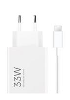Xiaomi 33W USB-A Fast Charger + USB-C Cable 1m White, MDY-16-EF, Retail