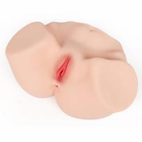 Kokos Maria - realistiška vagina ir anusas torsas - kūno spalvos