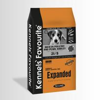 Expanded Dog 12,5kg. Kennels`.Favourite.® Kennels Favourite super premium klasės