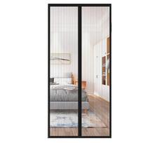 Meet Beauty magnetinis tinklelis nuo uodų durims 90×215 cm, juodas