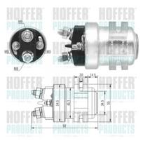 Starterio solenoido jungiklis HOFFER 46314