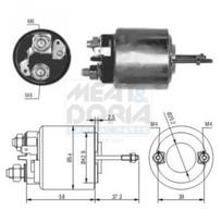 Starterio solenoido jungiklis MEAT & DORIA 46009