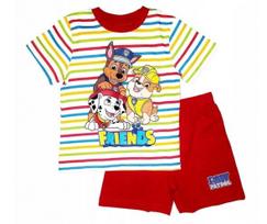 Pižama berniukams Paw Patrol, raudona