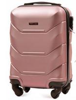 Mažas šviesiai ružavas (rose gold) lagaminas Wings TD147 xs (rankiniam bagažui)