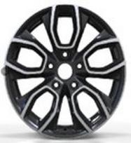 Ratlankis RACINGLINE H593 R16x7 5x112 ET 45 CB 57.1 (Black Partial Polished) (675 kg)