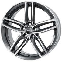 Ratlankis RC-DESIGN R17x7 5x120 ET 35 CB 72 (Polished Grey) (750 kg)