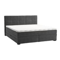 Kontinentinė lova JEEP 160x200cm Pilka