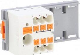 Phoenix Contact „Phoenix“ kontaktų paskirstymo blokas PTFIX 6/6X2.5-NS35 WH 3273078