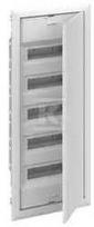 ABB UK600 4x12 48M IP30 63A įleidžiamas modulinis paskirstymo skydas, II klasė, plieninės durys, N+PE varžtai. UK648E3 2CPX077843R9999