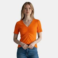Moteriška oranžinė palaidinė BodyFlirt, XXS/XS