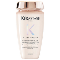 Kérastase Gloss Absolu Bain Crème Hydra-Glaze drėkinamasis ir glotninantis šampūnas, 250 ml
