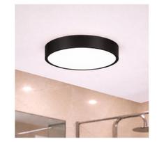 Brilagi - LED vonios lubinis šviestuvas POOL LED/24W/230V skersmuo 30 cm IP54 juodas