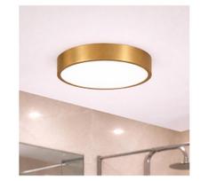 Brilagi - LED vonios kambario lubinis šviestuvas POOL LED/24W/230V Ø 30 cm IP54, bronzinis