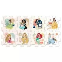 Disney princesės: Putplasčio dėlionės kilimėlis - 8 vnt.