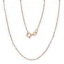 Sidabrinė grandinėlė Anchor 1 mm , briaunų apdirbimas deimantu