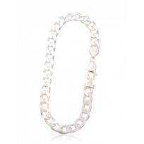 Sidabrinė grandinėlė Curb 7.5 mm
