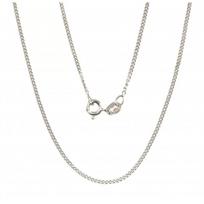 Sidabrinė grandinėlė Curb 1.5 mm , briaunų apdirbimas deimantu