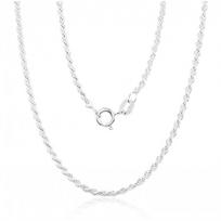 Sidabrinė grandinėlė Rope 2 mm