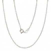 Sidabrinė grandinėlė Anchor 1 mm , briaunų apdirbimas deimantu