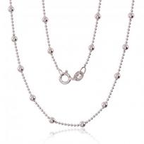 Sidabrinė grandinėlė Bead 1-3 mm