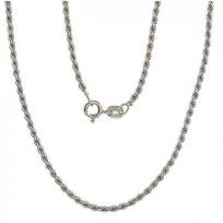 Sidabrinė grandinėlė Rope 2 mm