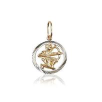 Auksinis pakabukas Zodiakas. Metalas: Raudonas Auksas. Praba: 585°