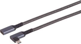 S/CONN maximum connectivity S-Conn 14-74016 USB Kabel 3.2 Gen 2 3.1 2 C Schwarz - Weiß - Kabel - Digital/Daten