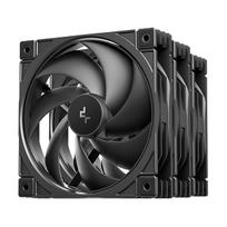 K COOLER DeepCool FD12 V2 120mm PC Gehäuselüfter PWM black (R-FD12V2-BKNPN3-G)