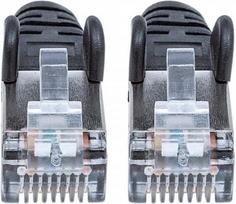 Intellinet - Patch-Kabel - RJ-45 (M) bis RJ-45 (M) - 7.5 m - SFTP, PiMF - CAT 6 - geschirmt, halogenfrei, geformt, verseilt - Schwarz