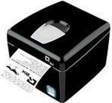 Custom Q3X - Belegdrucker - Thermodirekt - 8 cm Rolle - 203 dpi - bis zu 150 mm/Sek. - USB, RS232 - Cutter - Schwarz (911FF010100333)