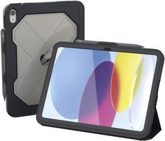 ZAGG Rugged Messenger - Schutzhülle für Tablet - widerstandsfähig - Polycarbonat - holzkohlefarben  - für Apple 10.9-inch iPad (10. Generation) (103114855)