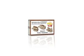 WOODEN CITY 3D Mediniai Dėlionė Transportas