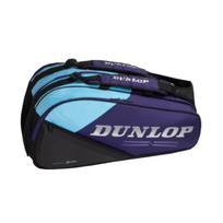 Krepšys tenisui Dunlop FX-Performance 12 violetinė/juoda/melsva