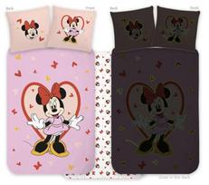 Kūdikių patalynė švyti tamsoje 100x135 + 40x60 Minnie Mouse