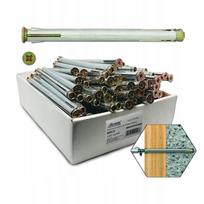 Arvex metaliniai kaiščiai durų staktoms, 10x132 mm, 100 vnt.