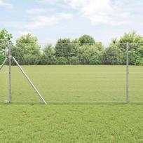 Suvirinta laidų tvora 1.2x50 m Cinkuotas plienas