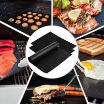 Grilis priedai, Nelipnus BBQ kilimėlis | Daugkartinio naudojimo grilio lakštai | Padeda kepti orkaites, anglį, dujinį ir elektrinį grilį,