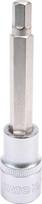 Antgalis įpresuotas į galvutę Yato Hex 1/2" H8 x 100mm (YT-04394)