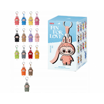 Labubu monsters PIN FOR LOVE serijos žaislas su pakabuku - siurprizas