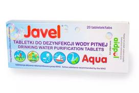 Javel Aqua vandens dezinfekavimo tabletės, 20 vnt.